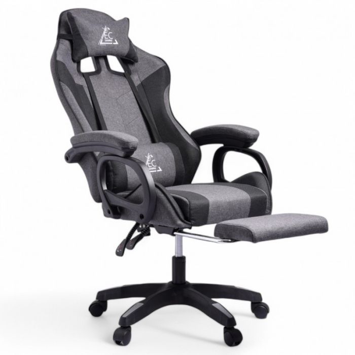 Комп'ютерне крісло із тканини LevelUp KO29SZ Сіро-чорний