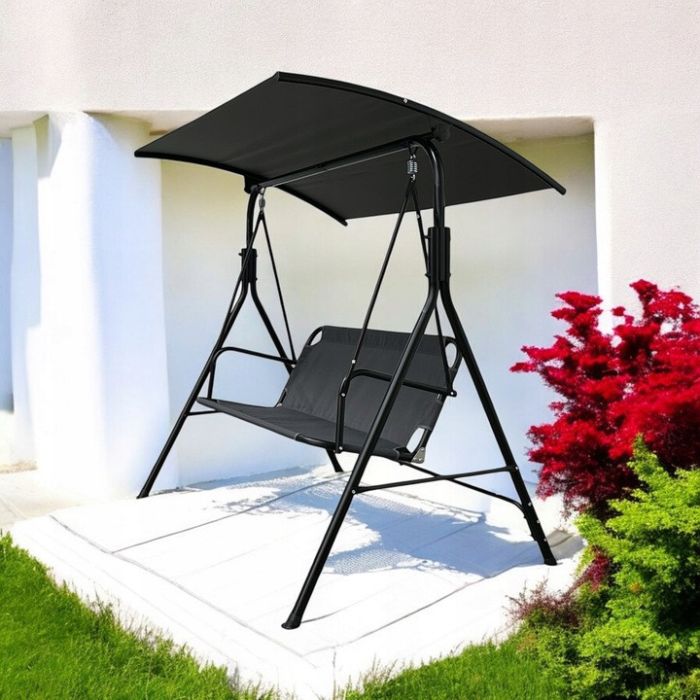 Садовые качели IdealGarden MAS-4006 3-х местные Графитовый