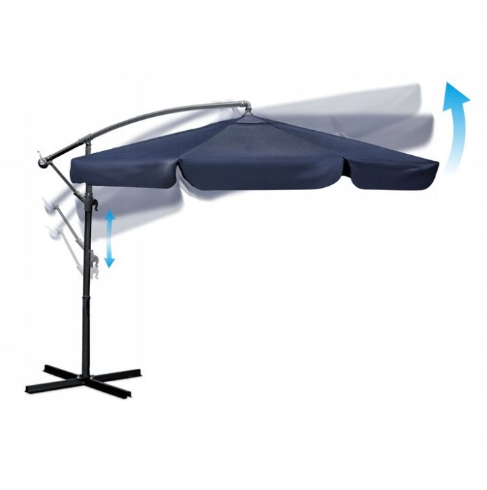 Парасоля садова з нахилом PLONOS PL-880 Бежевий