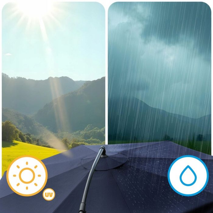 Парасоля садова з нахилом PLONOS PL-880 Бежевий