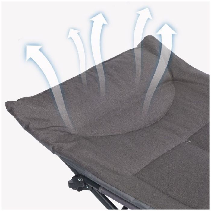 Розкладне туристичне ліжко Ecarla AR06SZ 187 x 68 см Графітовий