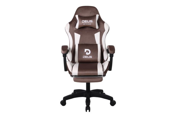 Комп'ютерне крісло із замші DEUS Inferno Коричневий
