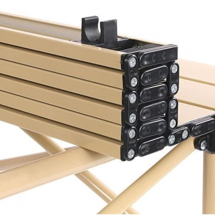 Раскладной стол для кейтеринга Ecarla SC10JBR | 53x51x50 см Бежевый