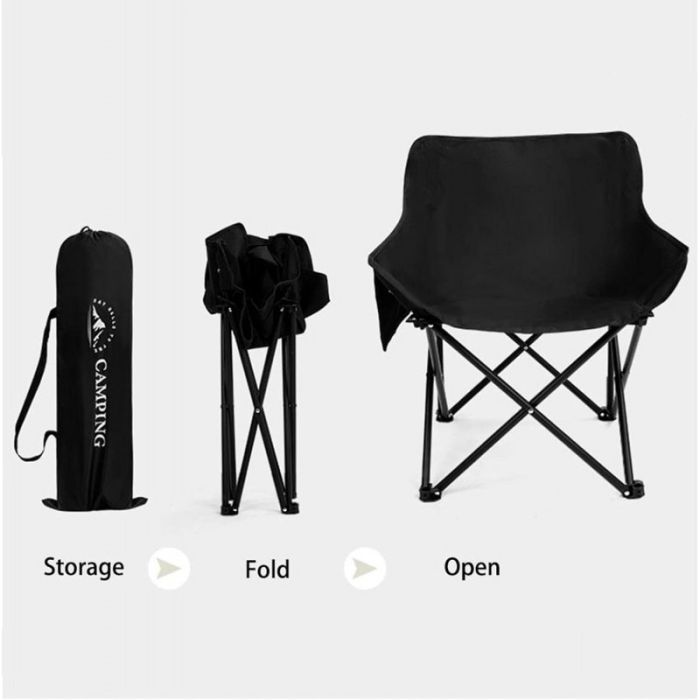 Стул рыбацкий Ecarla KRT11CZ Черный