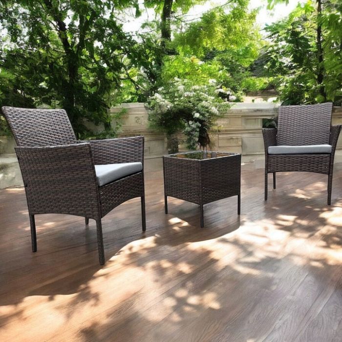 Комплект садових меблів IdealGarden NM04 Коричневий