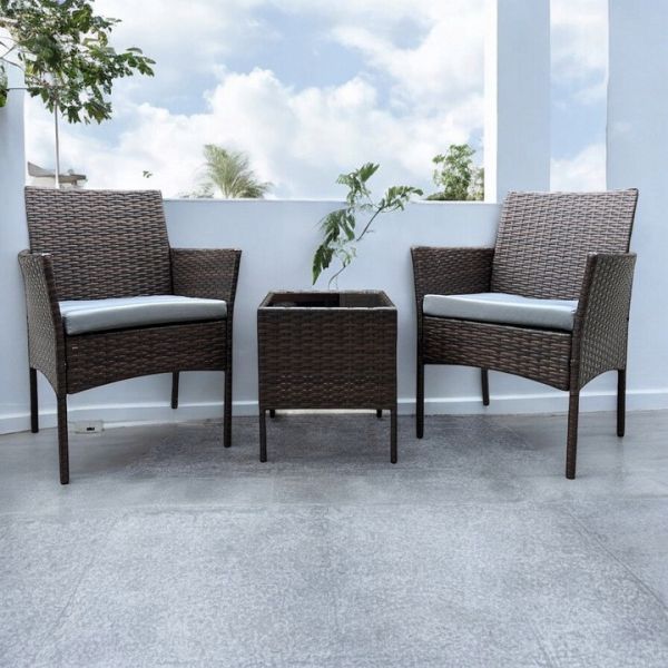 Комплект садових меблів IdealGarden NM04 Коричневий