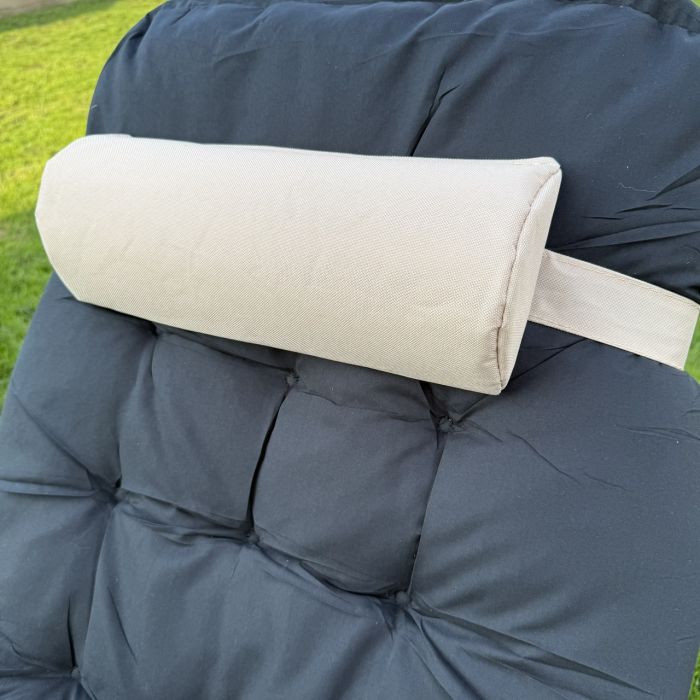 Садовый шезлонг тканевый + матрас Sofotel ChillWell 286400 Черный