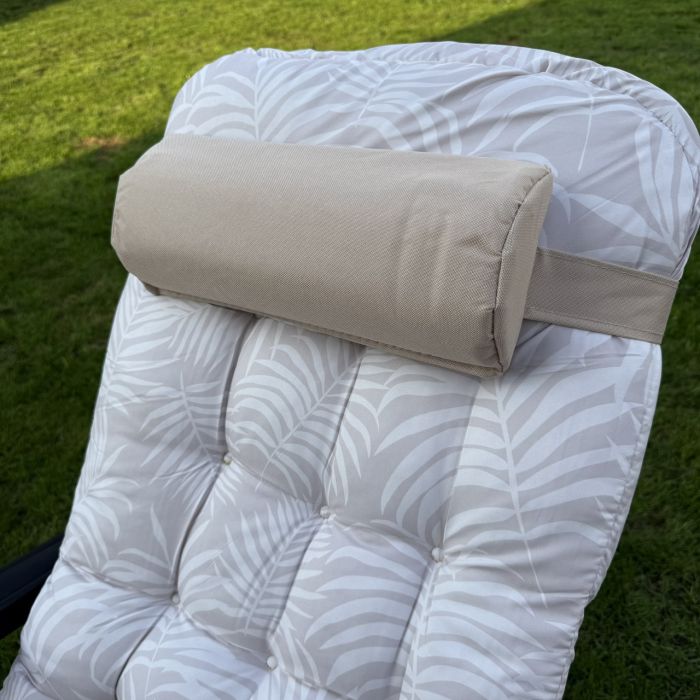 Садовий шезлонг тканинний + матрац Sofotel ChillWell 286404 Бежевий