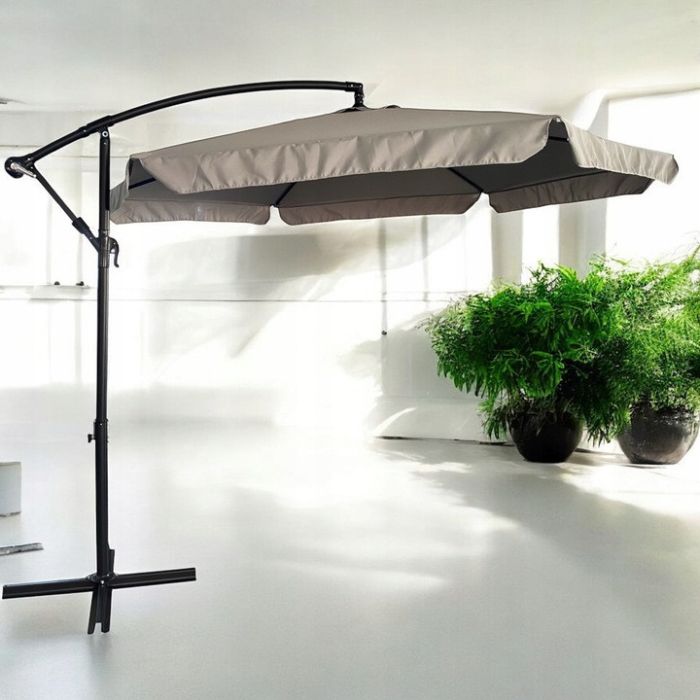 Парасоля садова з нахилом Ideal Garden YN7011 Світло-сірий