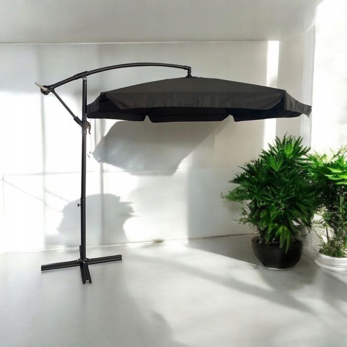 Парасоля садова з нахилом Ideal Garden YN7011 Графітовий