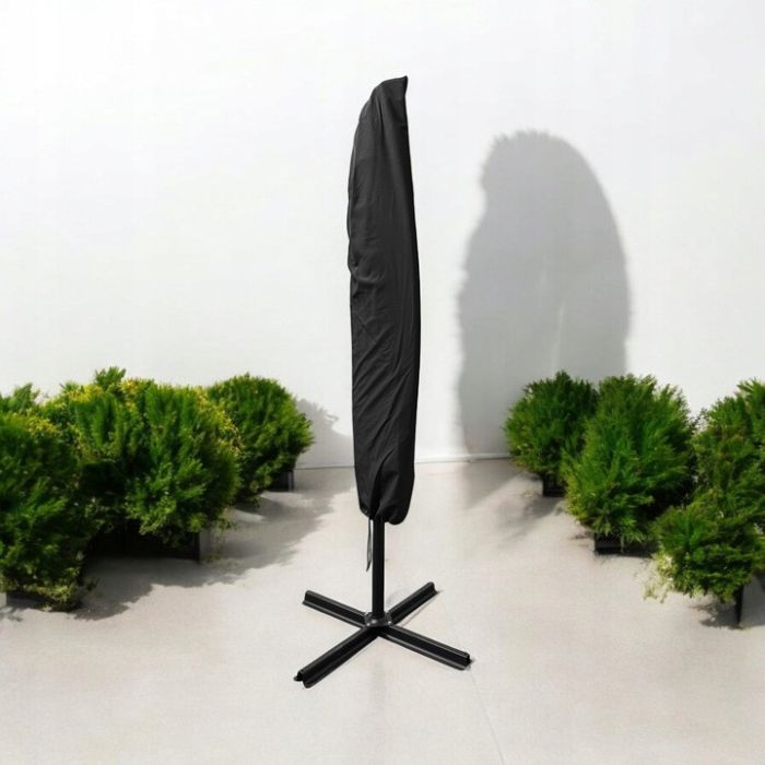 Зонт садовый с наклоном Ideal Garden YN7011 Графитовый