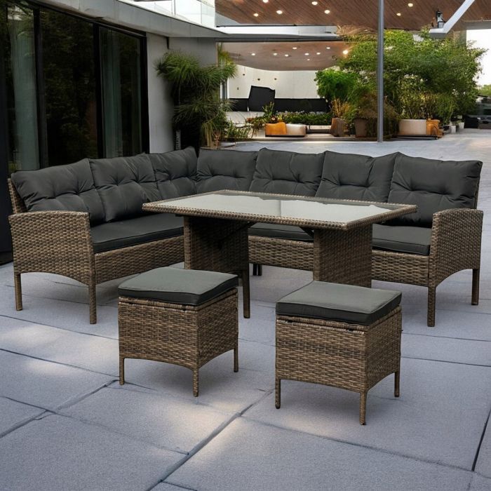 Комплект садових меблів IdealGarden SFS079 Світло-коричневий