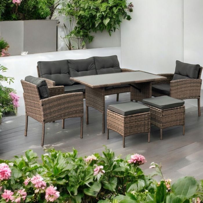 Комплект садових меблів IdealGarden SFS078 Світло-коричневий