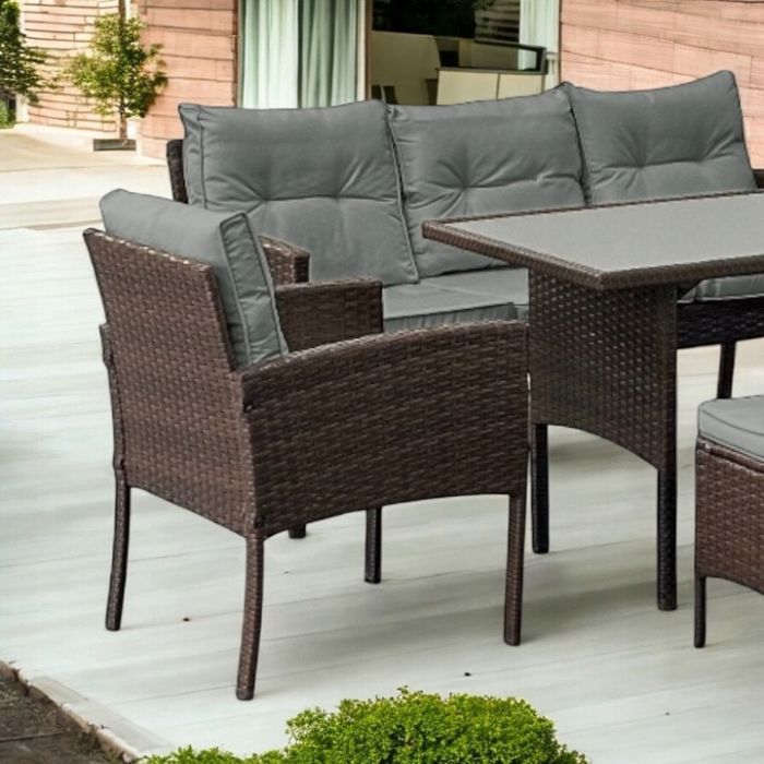 Комплект садових меблів IdealGarden SFS078 Коричневий