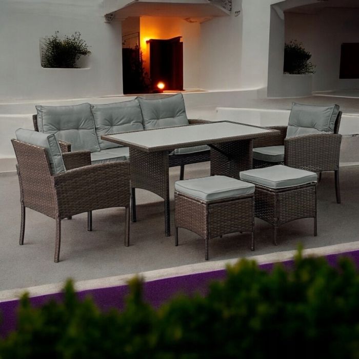 Комплект садових меблів IdealGarden SFS078 Коричневий