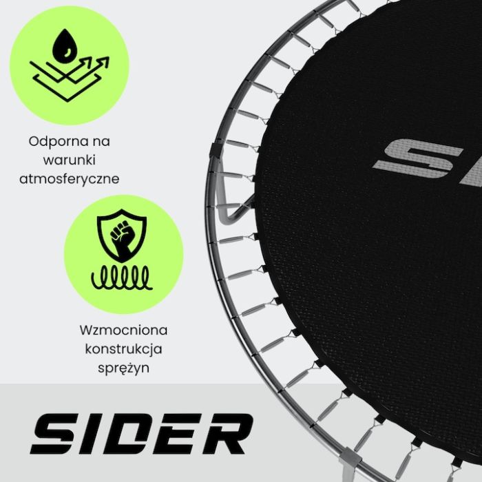 Батут із внутрішньою сіткою SIDER 8 FT 252 см