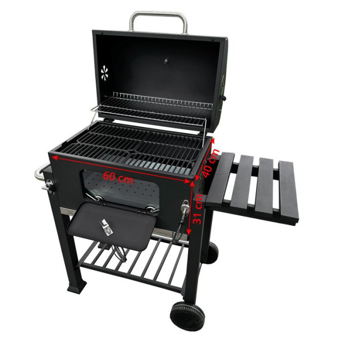 Садовий гриль з чавунною решіткою 4IQ Z006449