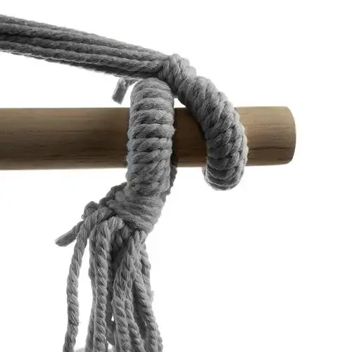 Підвісне крісло-гамак Gardlov 23671 Сірий