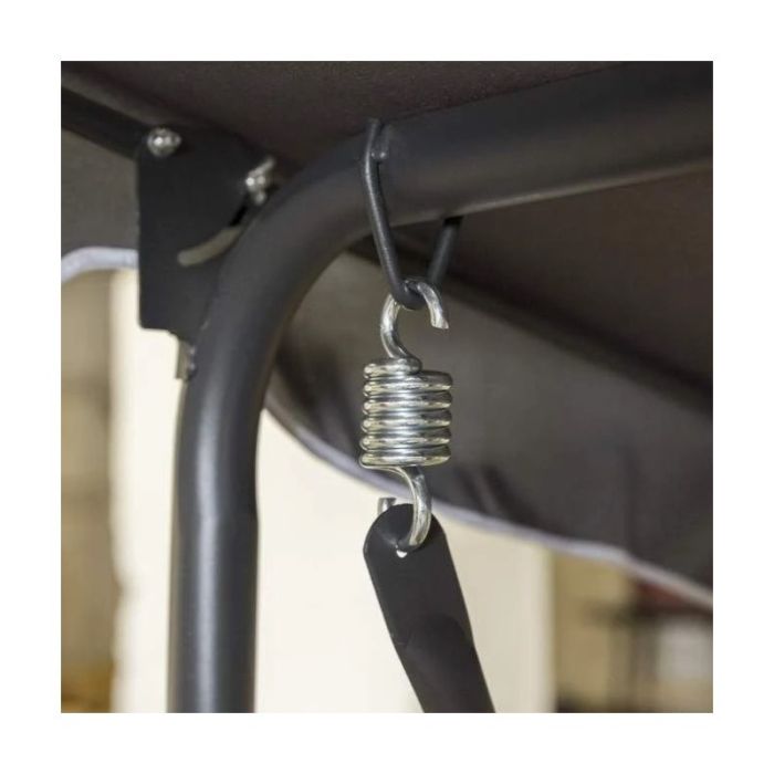 Садовые качели Ecarla H001 3-х местные Зеленый