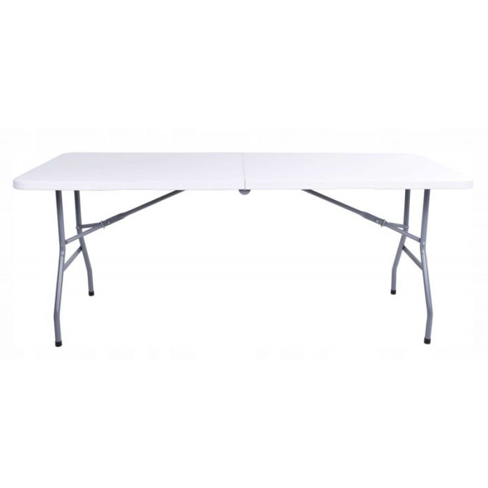 Садовий стіл розкладний Ecarla SC02 180 см | 180х70х74 см Білий