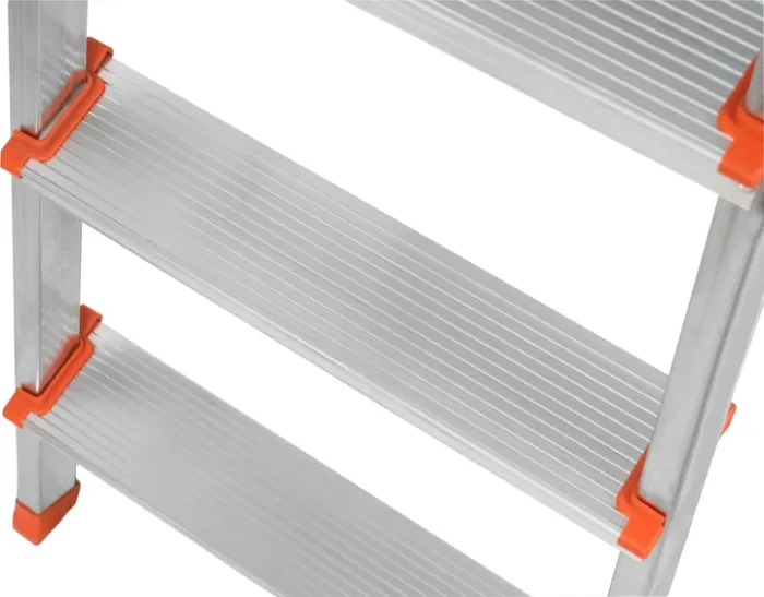 Одностороння 6-ступенева алюмінієва драбина Kanat KA-KAM-205 125 кг