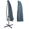 Парасоля садова з нахилом та LED підсвіткою Ecarla OGP11SZ Графітовий