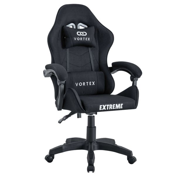 Комп'ютерне крісло із тканини Extreme VORTEX Чорний