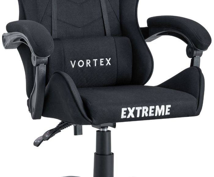 Комп'ютерне крісло із тканини Extreme VORTEX Чорний