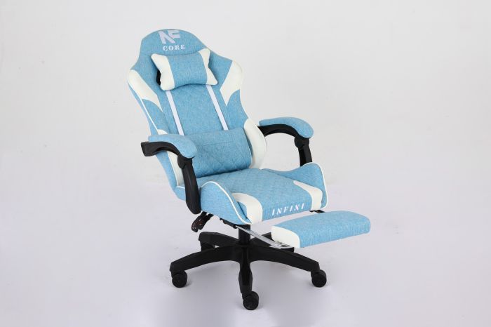 Комп'ютерне крісло із тканини Infini Core Голубий