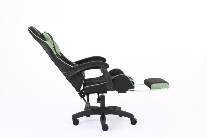 Комп'ютерне крісло із тканини Infini Core Чорно-зелений