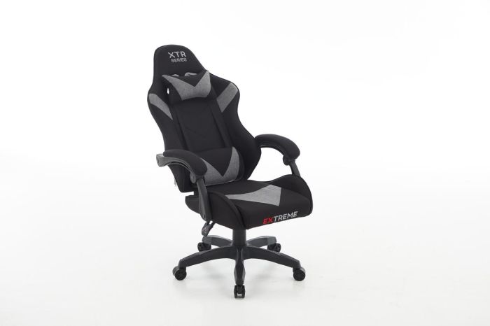 Комп'ютерне крісло із тканини EXTREME XTR Чорно-сірий