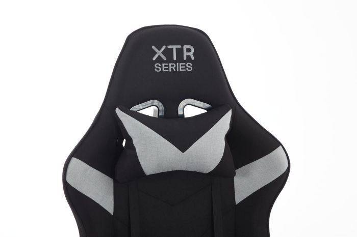 Комп'ютерне крісло із тканини EXTREME XTR Чорно-сірий