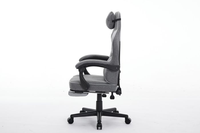 Комп'ютерне крісло із тканини Deus Edge Графітово-сірий