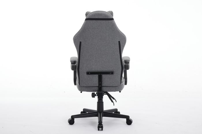 Комп'ютерне крісло із тканини Deus Edge Графітово-сірий