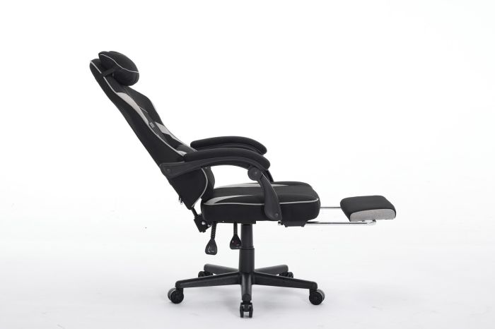 Комп'ютерне крісло із тканини Deus Edge Чорно-сірий