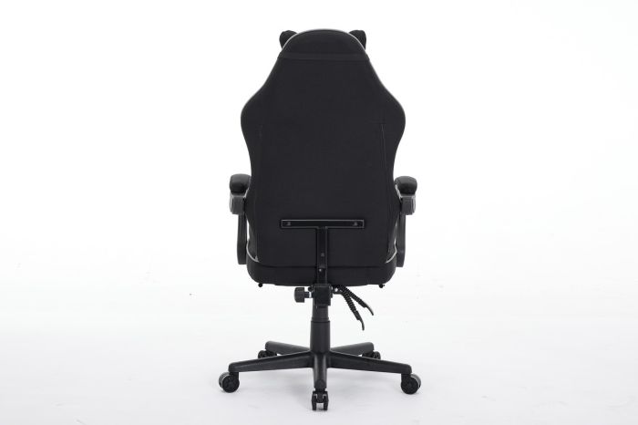 Комп'ютерне крісло із тканини Deus Edge Чорно-сірий