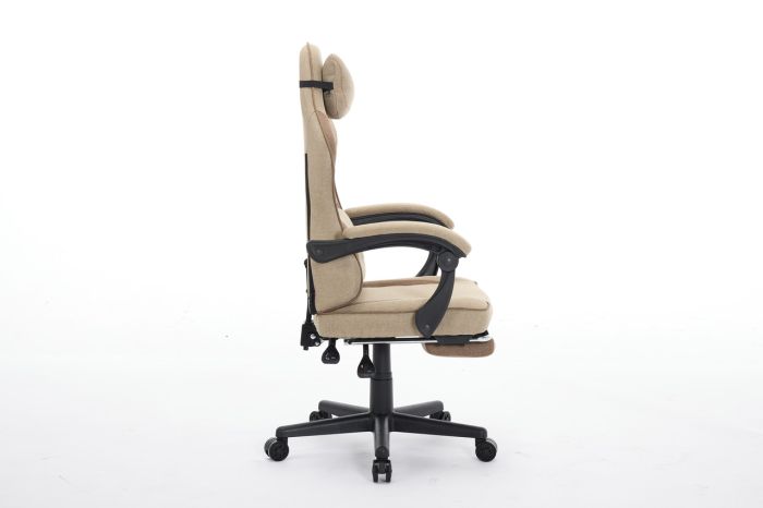 Комп'ютерне крісло із тканини Deus Edge Бежевий