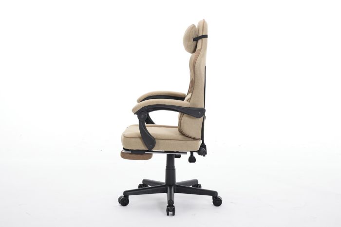 Комп'ютерне крісло із тканини Deus Edge Бежевий