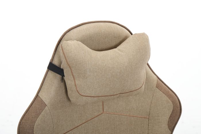 Комп'ютерне крісло із тканини Deus Edge Бежевий