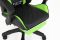 Комп‘ютерне крісло із підставкою для ніг CARBON Quattro Gaming Чорно-зелений