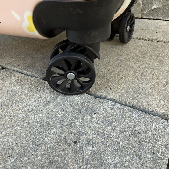 Детский дорожный чемодан на колесах Ecarla WP08 Розовый