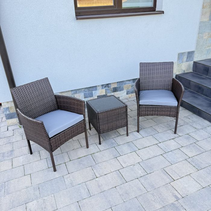 Комплект садових меблів IdealGarden NM04 Коричневий