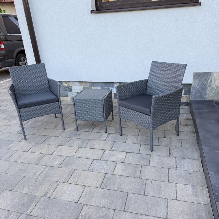 Комплект садових меблів IdealGarden NM04 Сірий