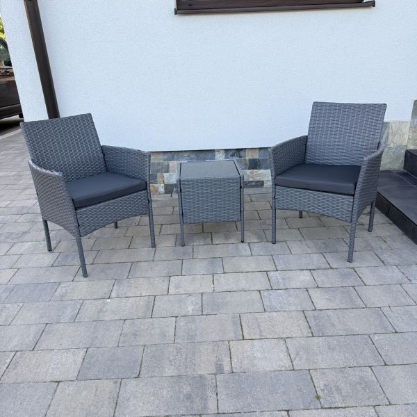 Комплект садових меблів IdealGarden NM04 Сірий