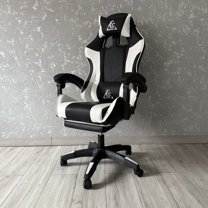 Комп‘ютерне крісло GAMER KO24B Чорно-білий
