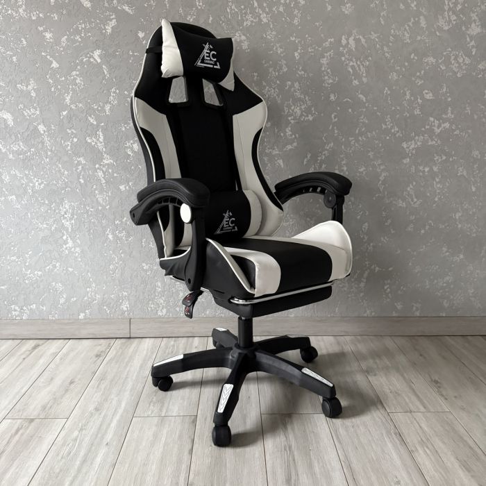 Комп‘ютерне крісло GAMER KO24B Чорно-білий