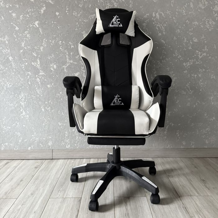 Комп‘ютерне крісло GAMER KO24B Чорно-білий