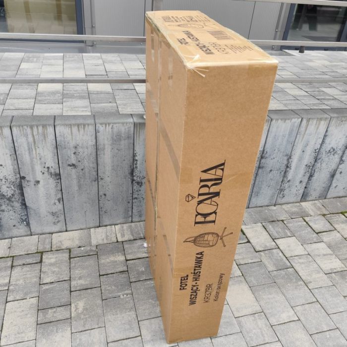 Підвісне крісло-кокон з подушкою Ecarla KR37 Графітовий