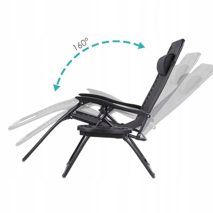 Набір садових лежаків зі столиком Ideal Garden TDC-2503 Бежевий