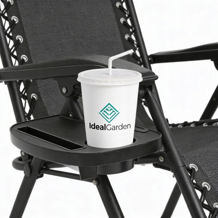 Набір садових лежаків зі столиком Ideal Garden TDC-2503 Коричневий